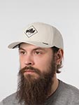Бейсболка DJINNS арт. 6P TrueFit Washed Sanded (кремовый)